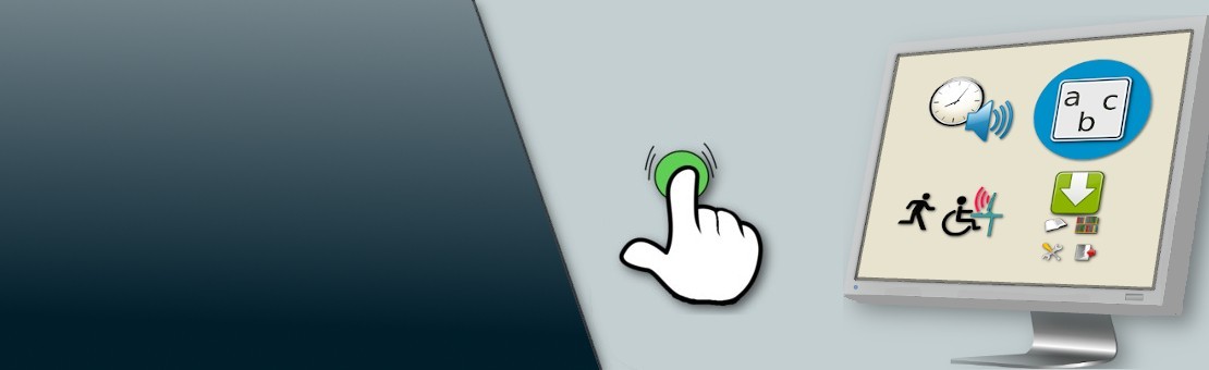 Un doigt appuie sur un contacteur
